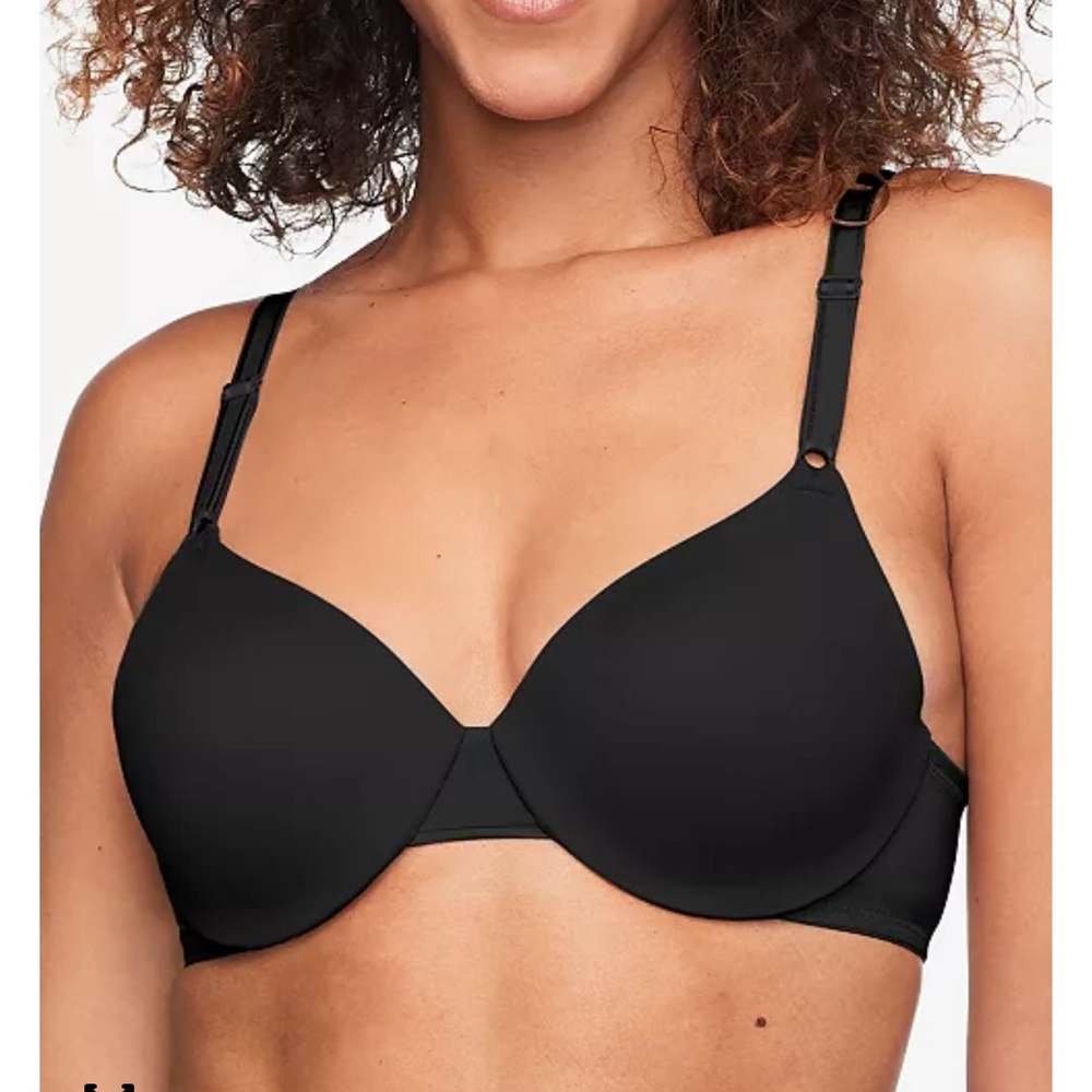 Warner's Classic Black TShirt Bra 36B